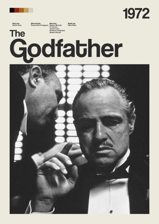 The Godfather Movie Poster