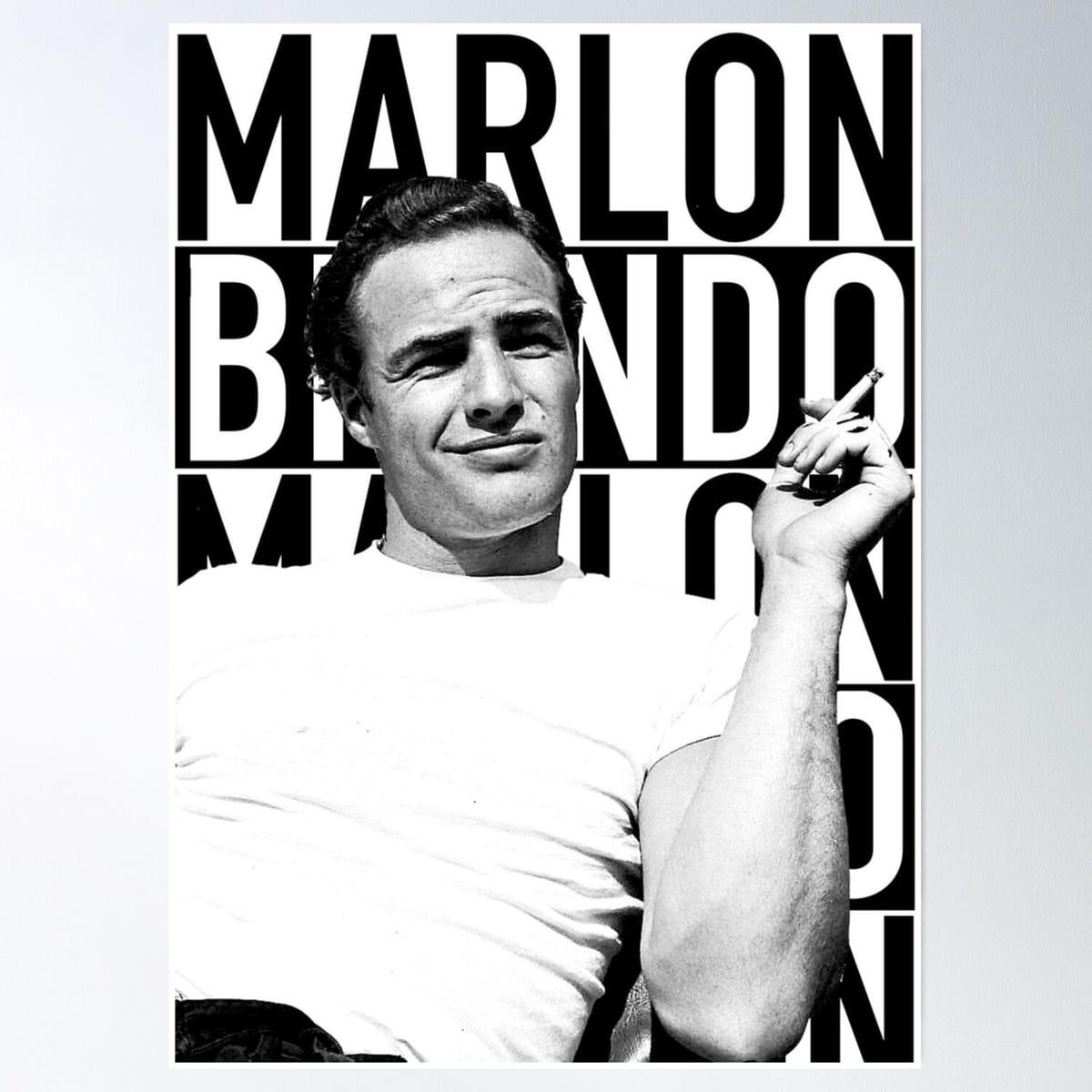 Marlon Brando - The Men (1950) Poster
