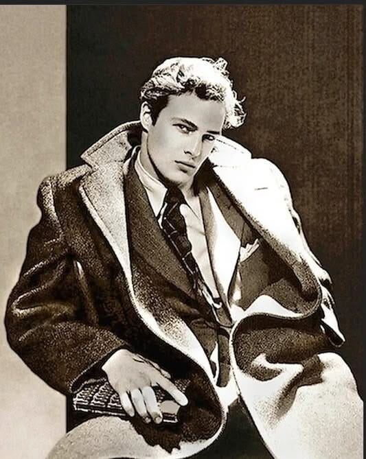Marlon Brando Studio Photo Framing Print 8 X 10 Reproduction