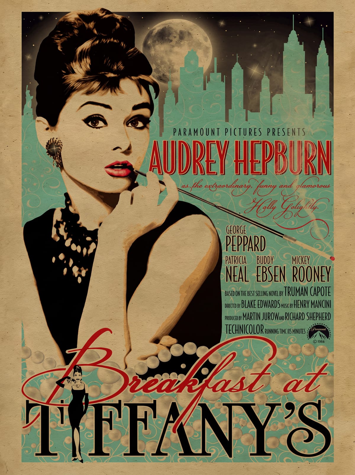 Audrey Hepburn poster
