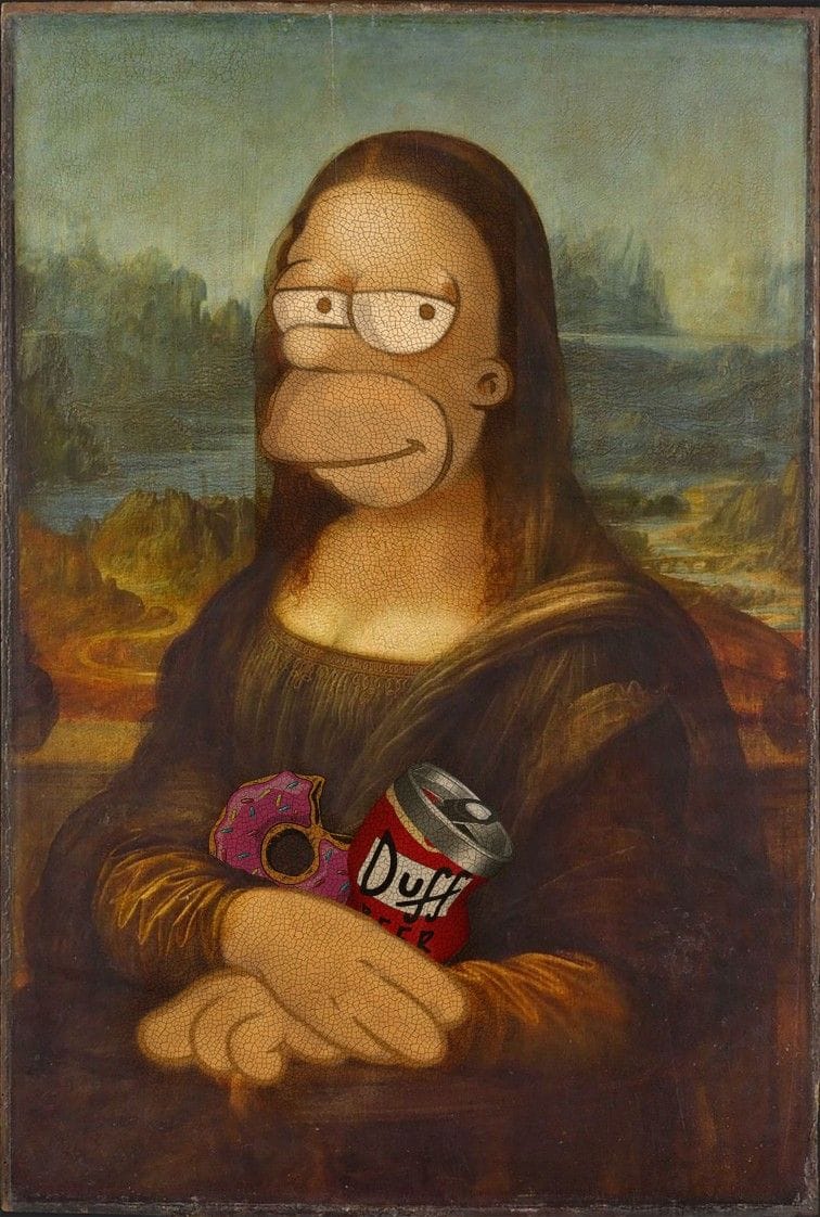 Simpson Mona Lisa