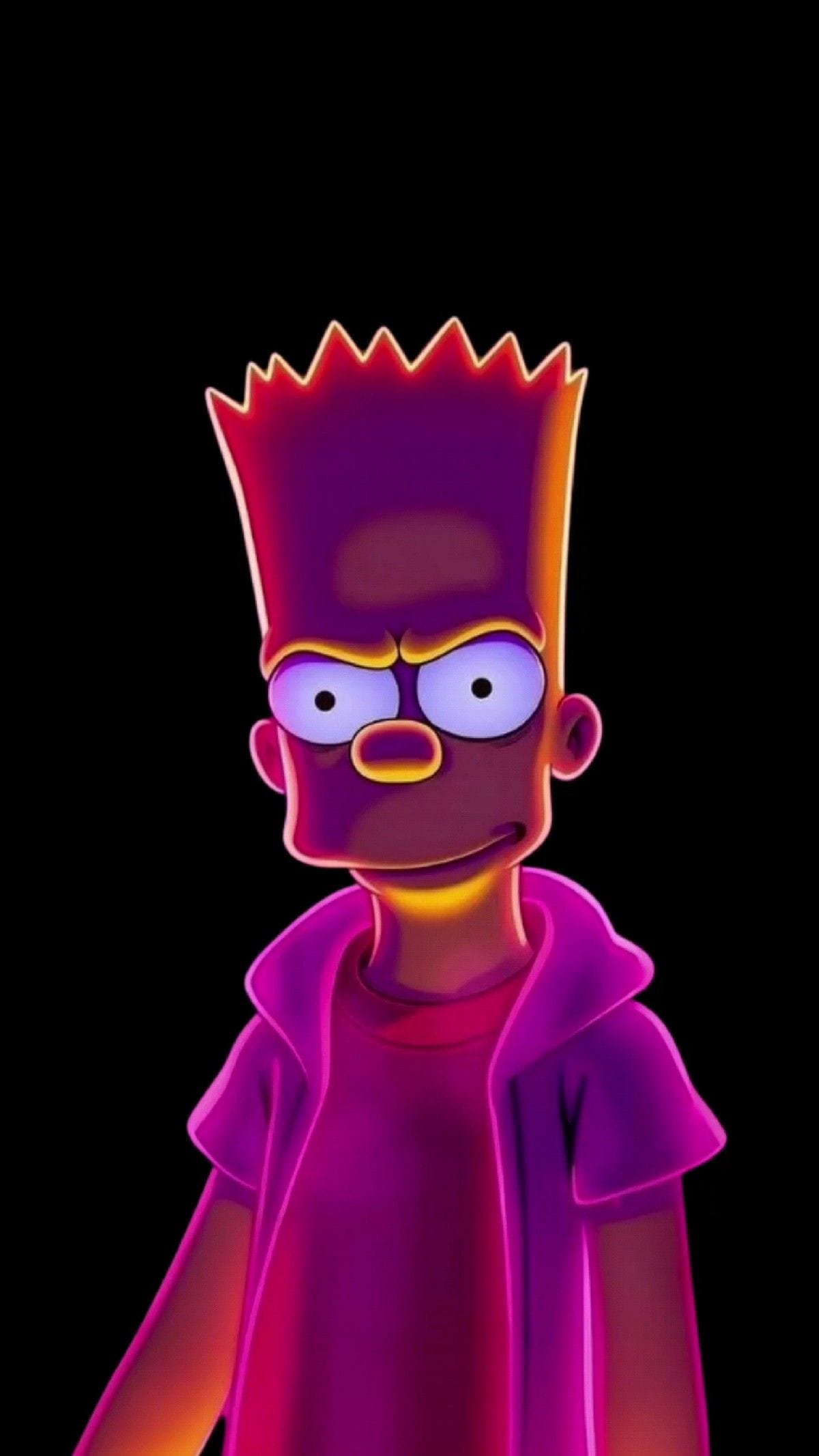 Simpson Neon Wallpaper