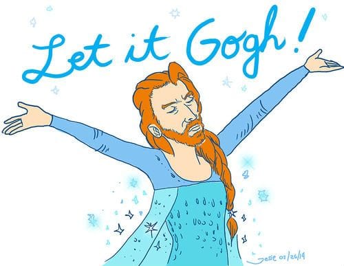 Van Gogh poster