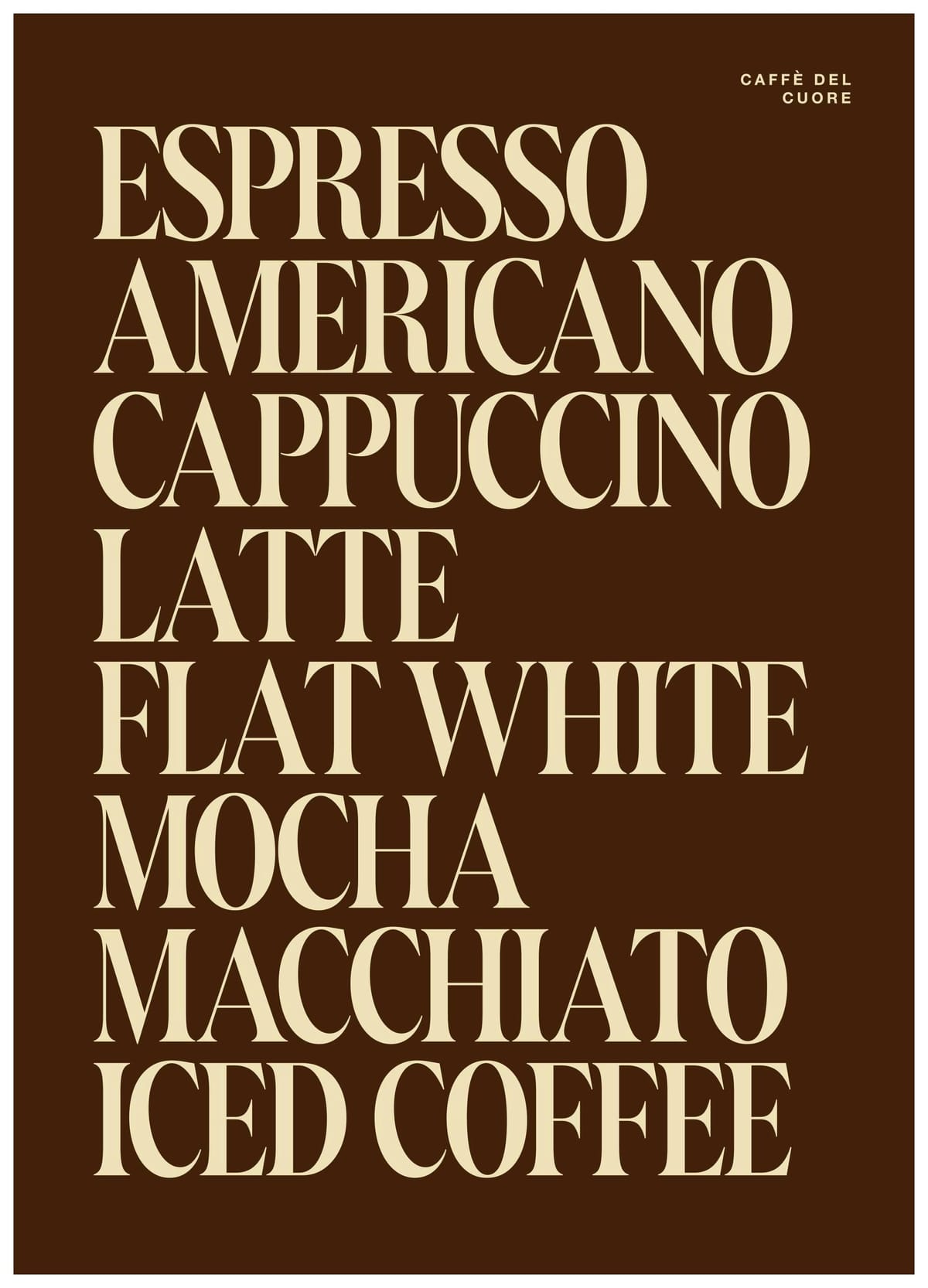 CaffÃ¨ del Coure Print (12" x 16" in)
