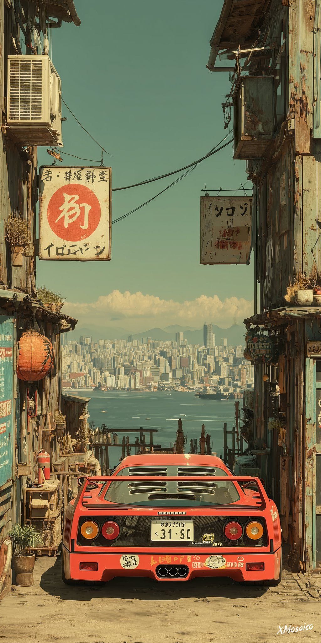 Tokyo cars poster