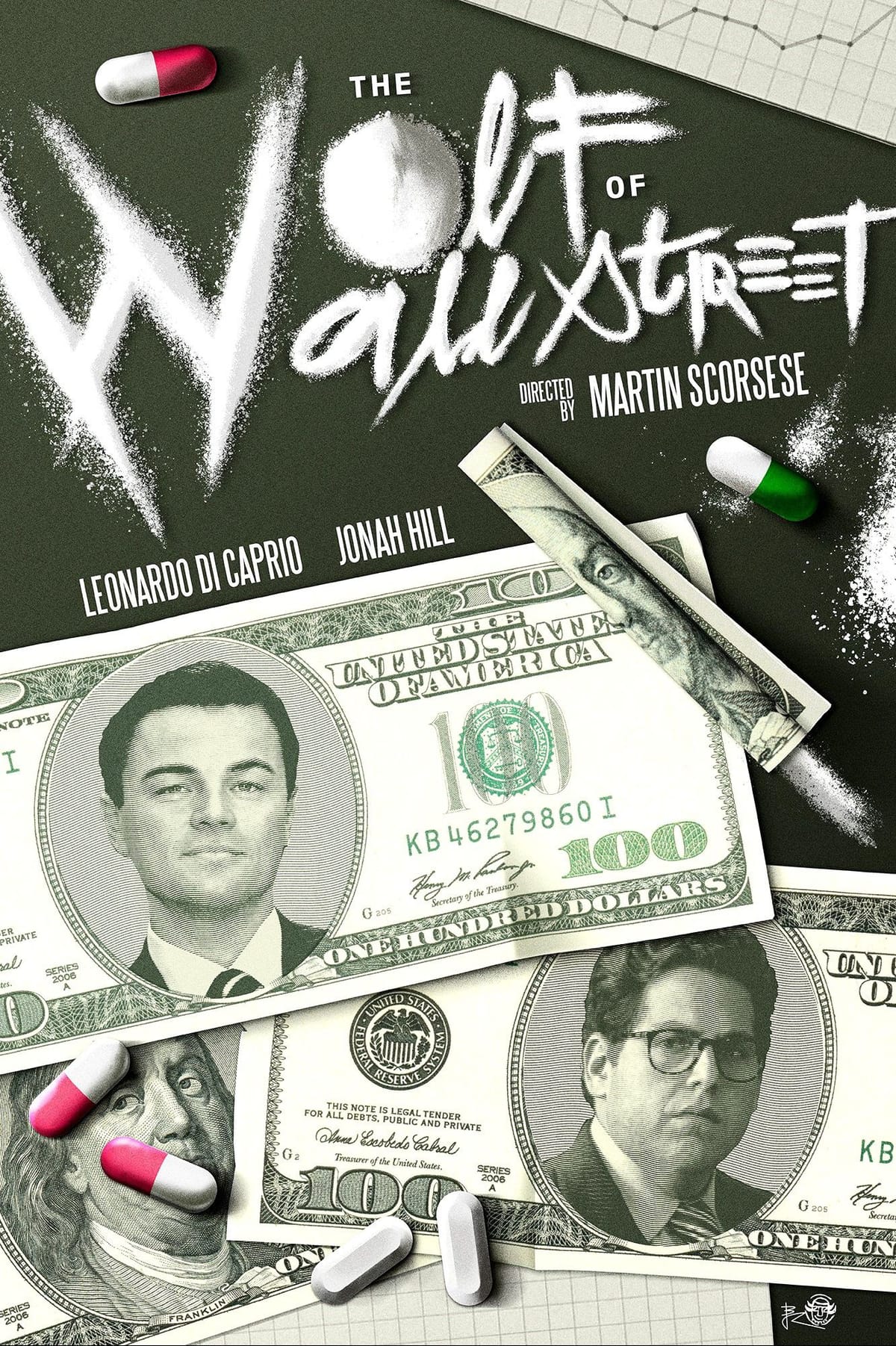 The Wolf of Wall Street poster
