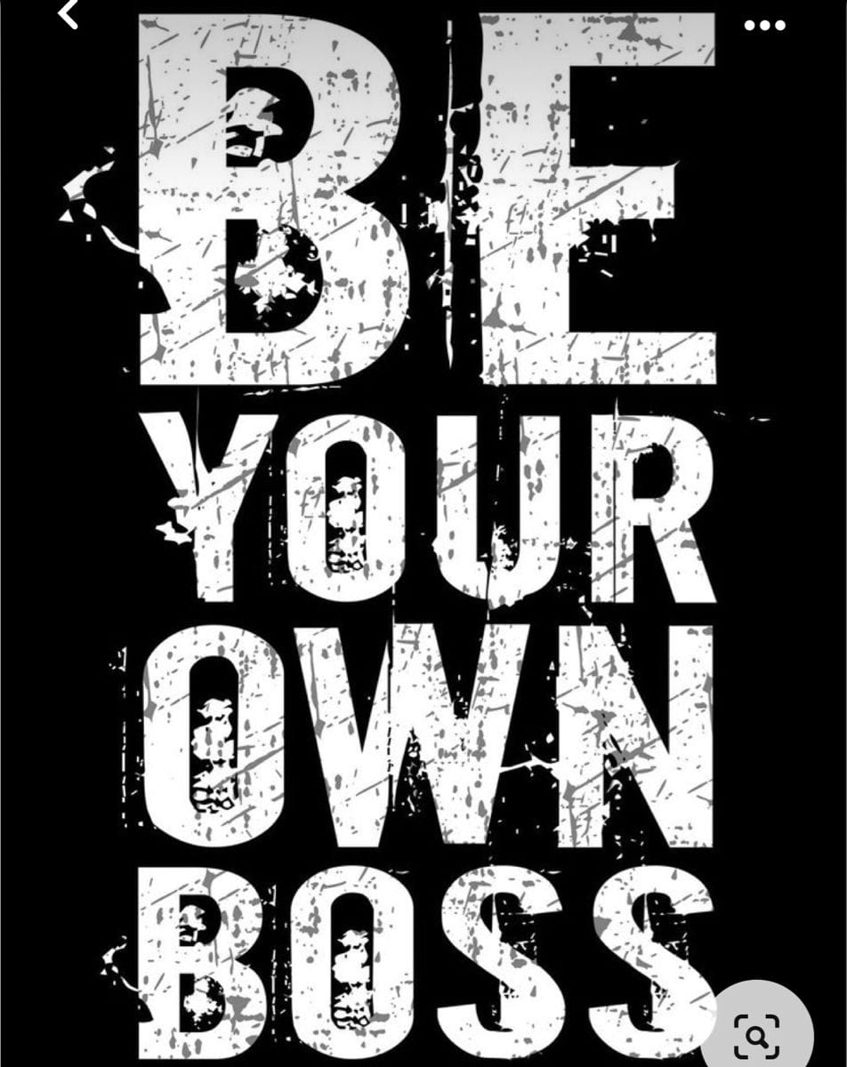 Be your own boss