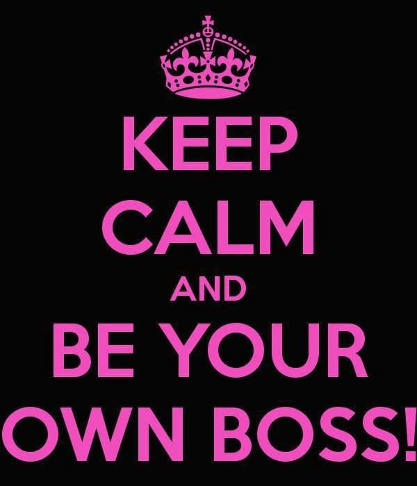 Be your own boss poster