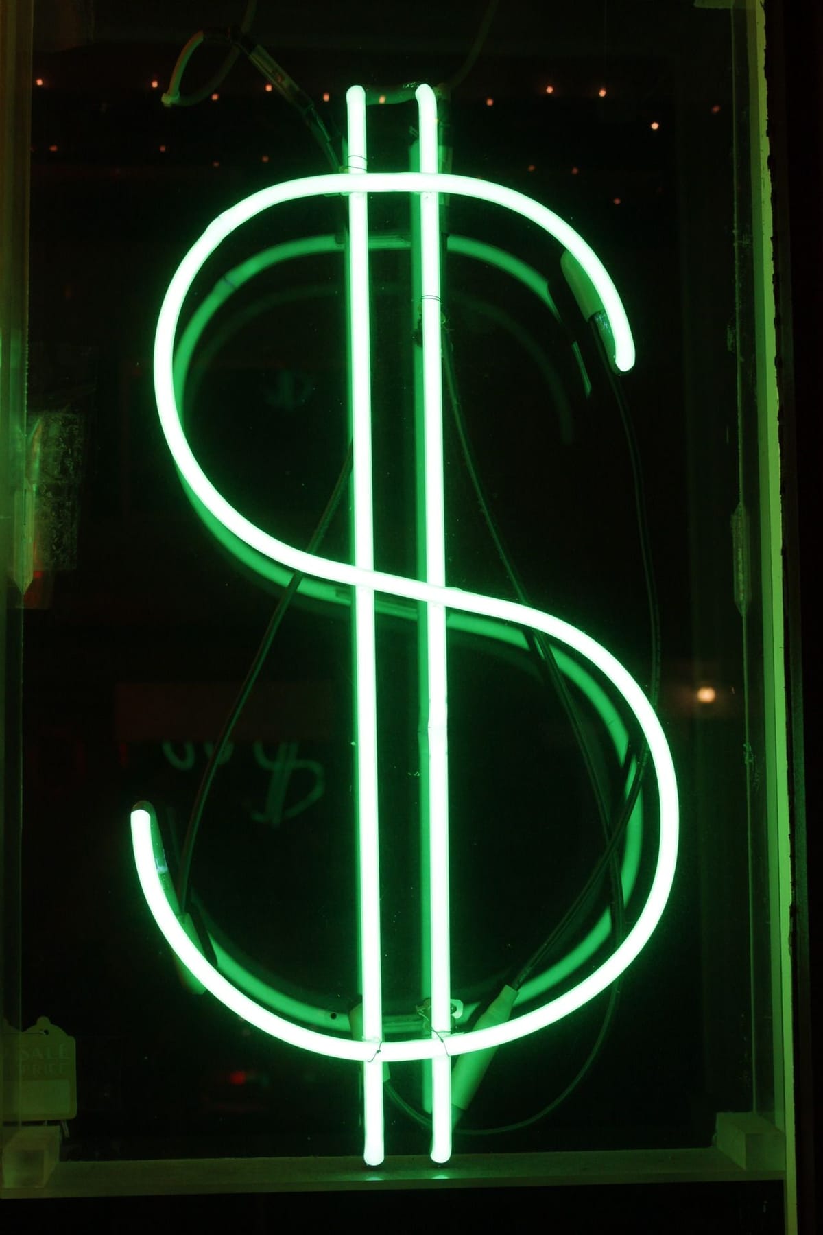 Making money is an art poster