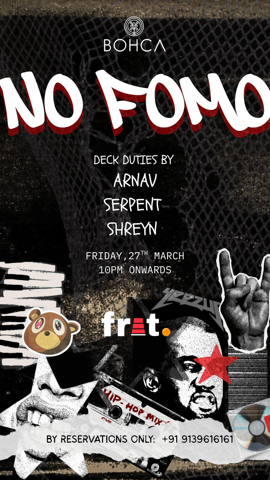 Bohca Flyer | Kanye Aesthetic