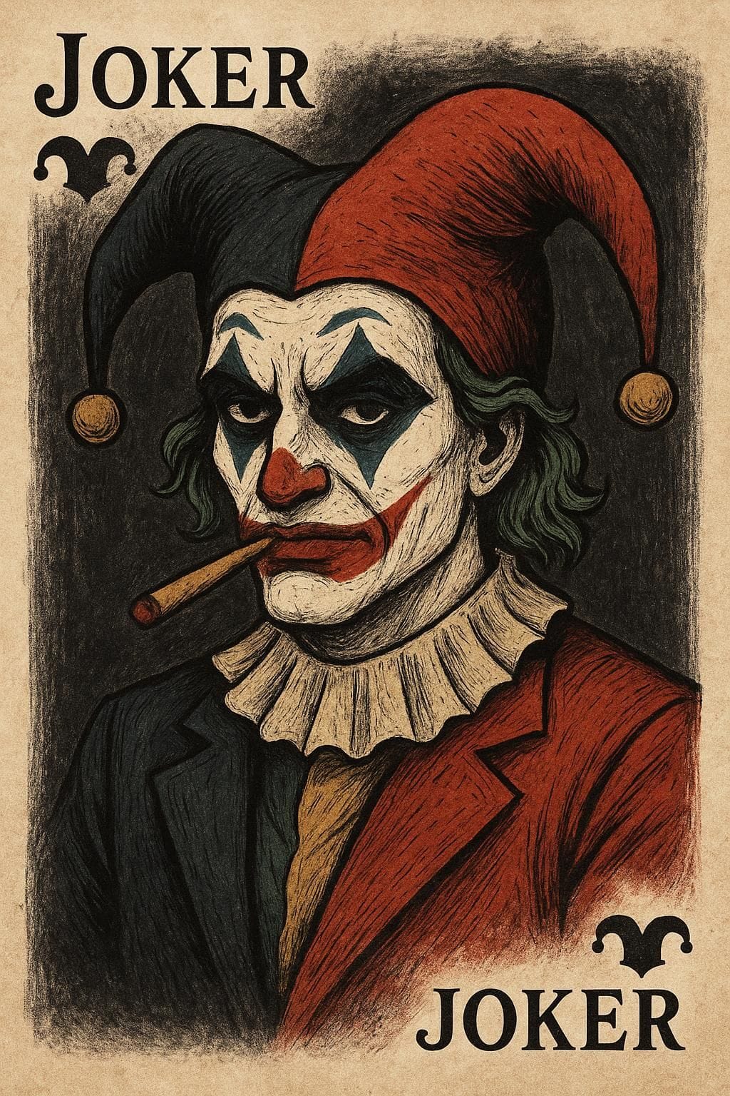 Joker Graffiti Poster | Why So Serious Wall Art | Dark Comic Clown Print | Instant Download | Urban Digital Print