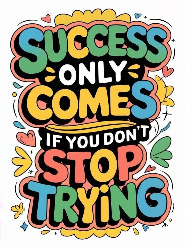 Success poster