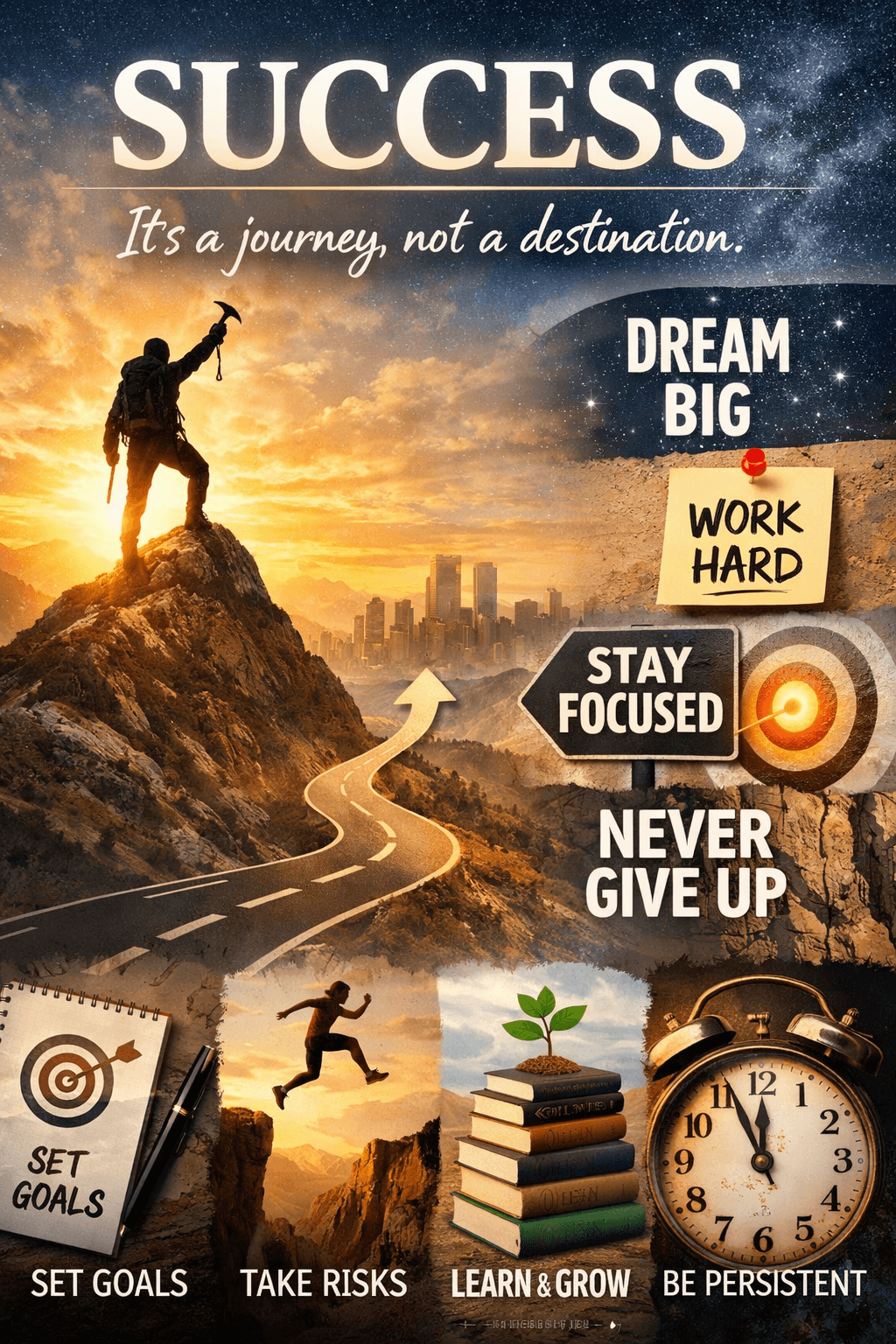 Success is a journey, not a destination