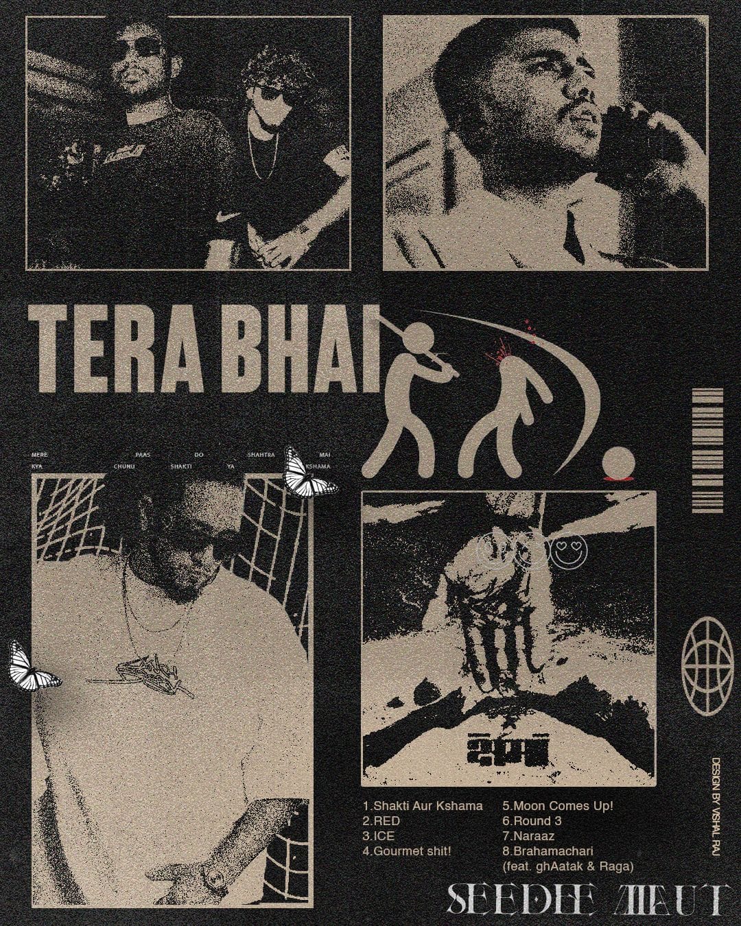 Seedhe Maut brutalism poster