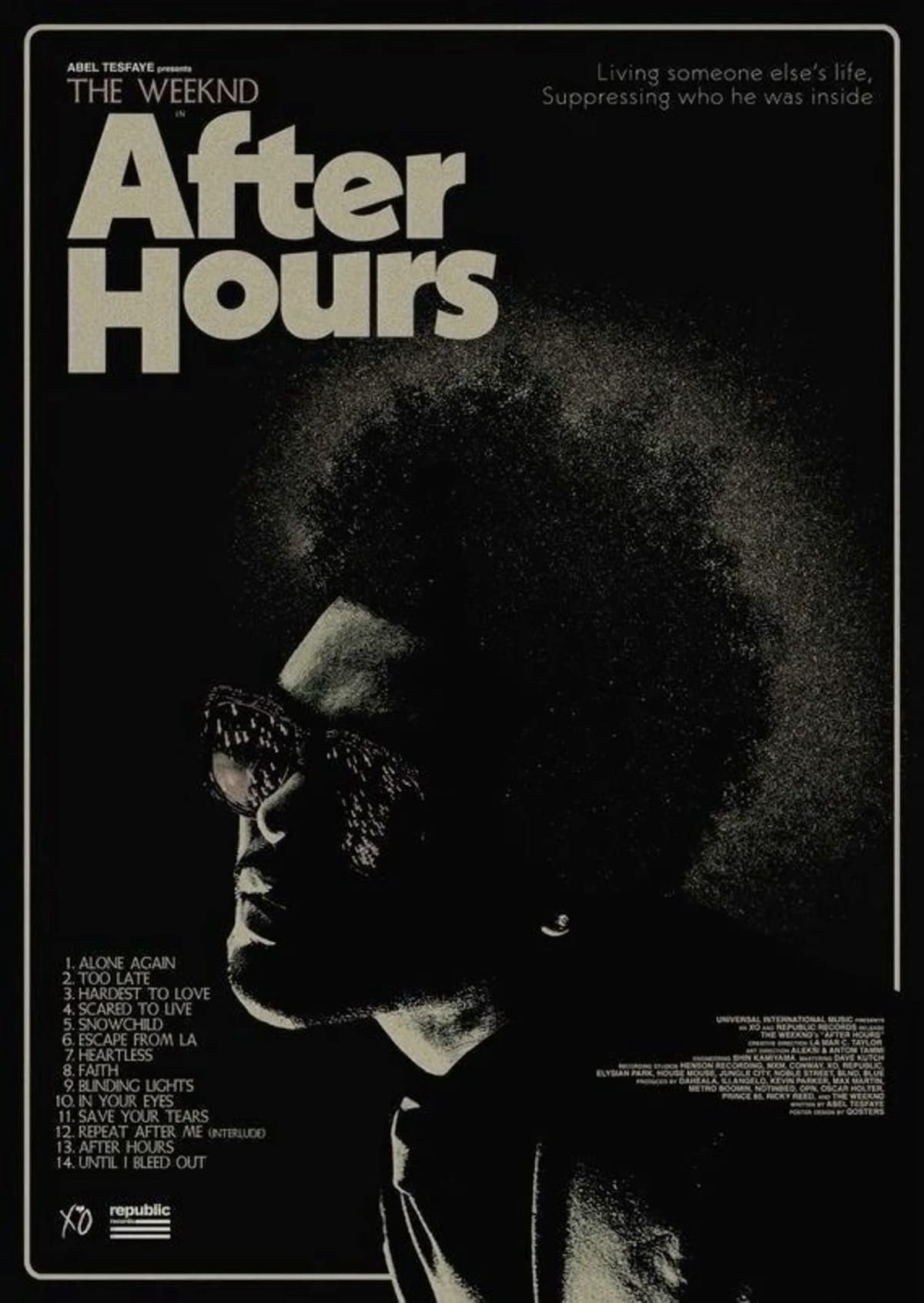 The weekend poster