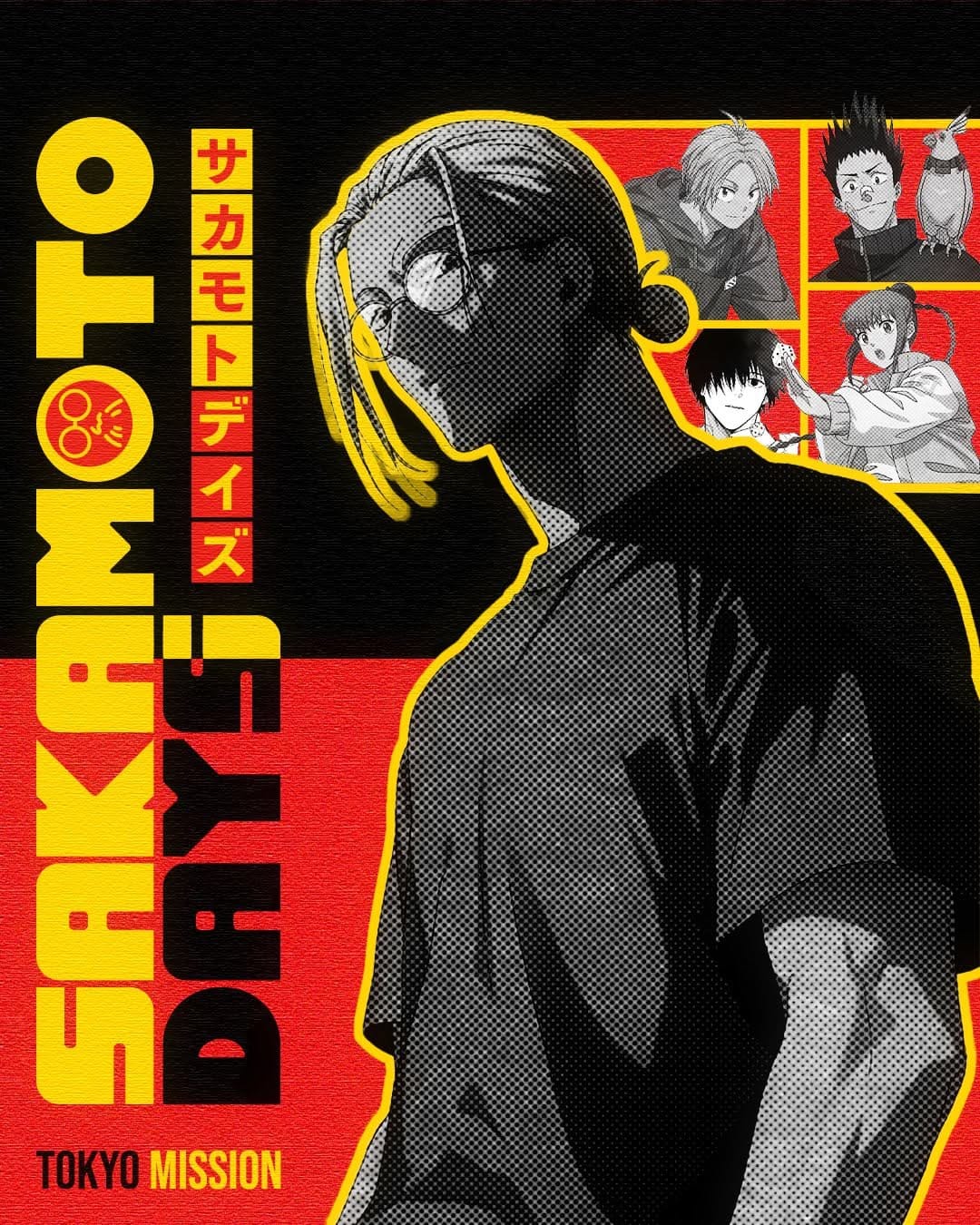 🌅 anime printed Sakamoto Days | Manga Poster 2026 collection for true otakus