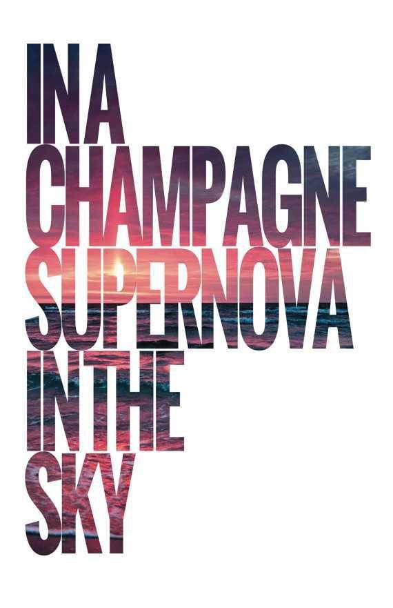 Champagne Supernova poster