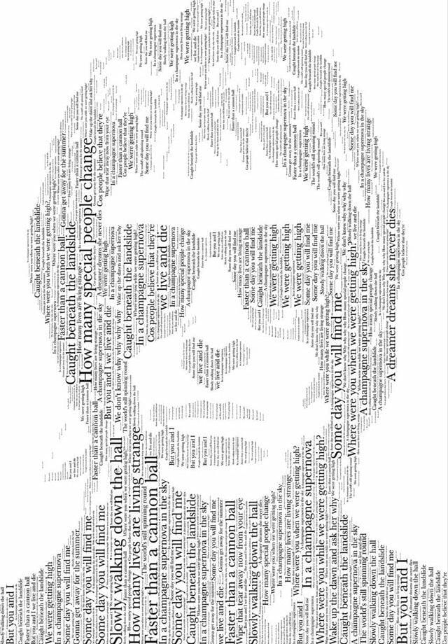 Champagne Supernova poster