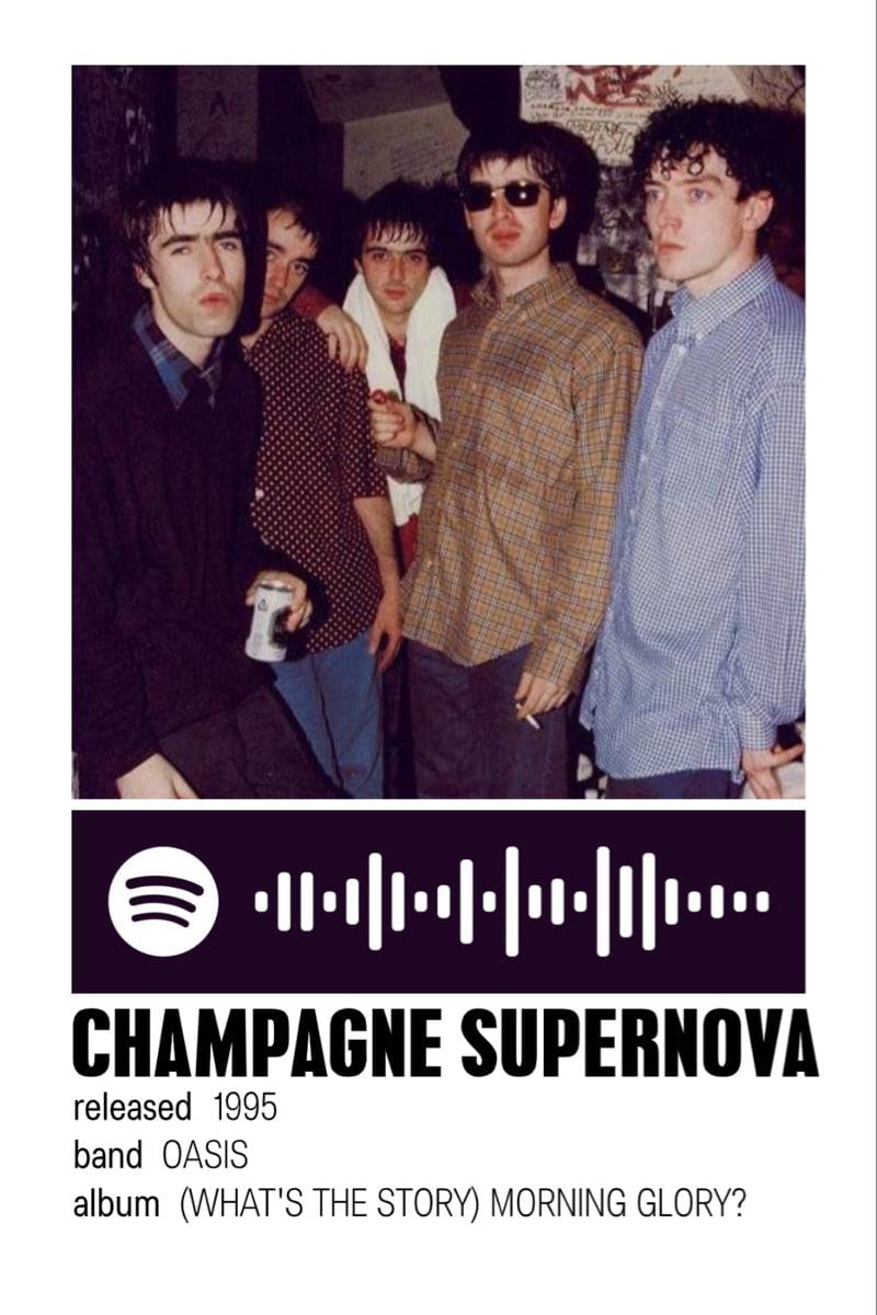 champagne supernova oasis by issy