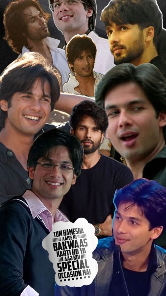 Shahid Kapoor 🖤💚