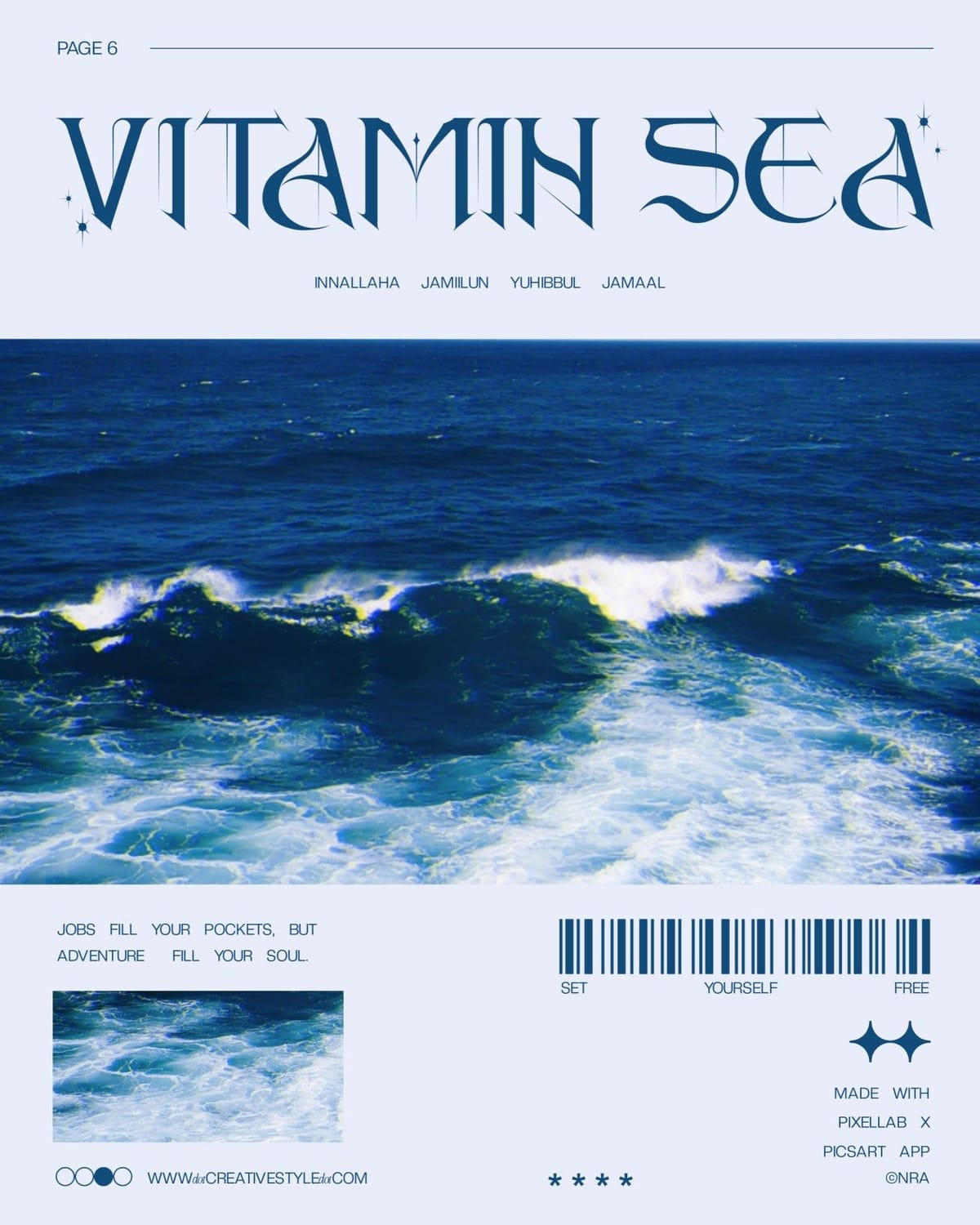 Sea side poster