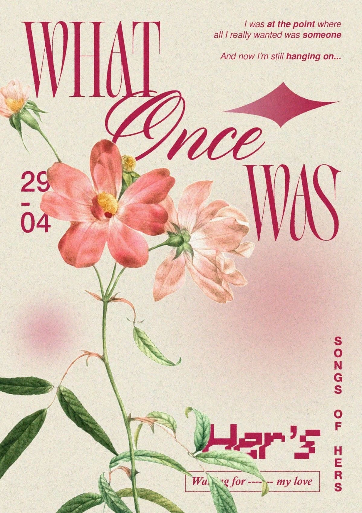 Floral Cafe poster