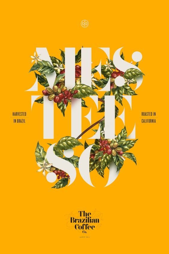 Floral Cafe poster