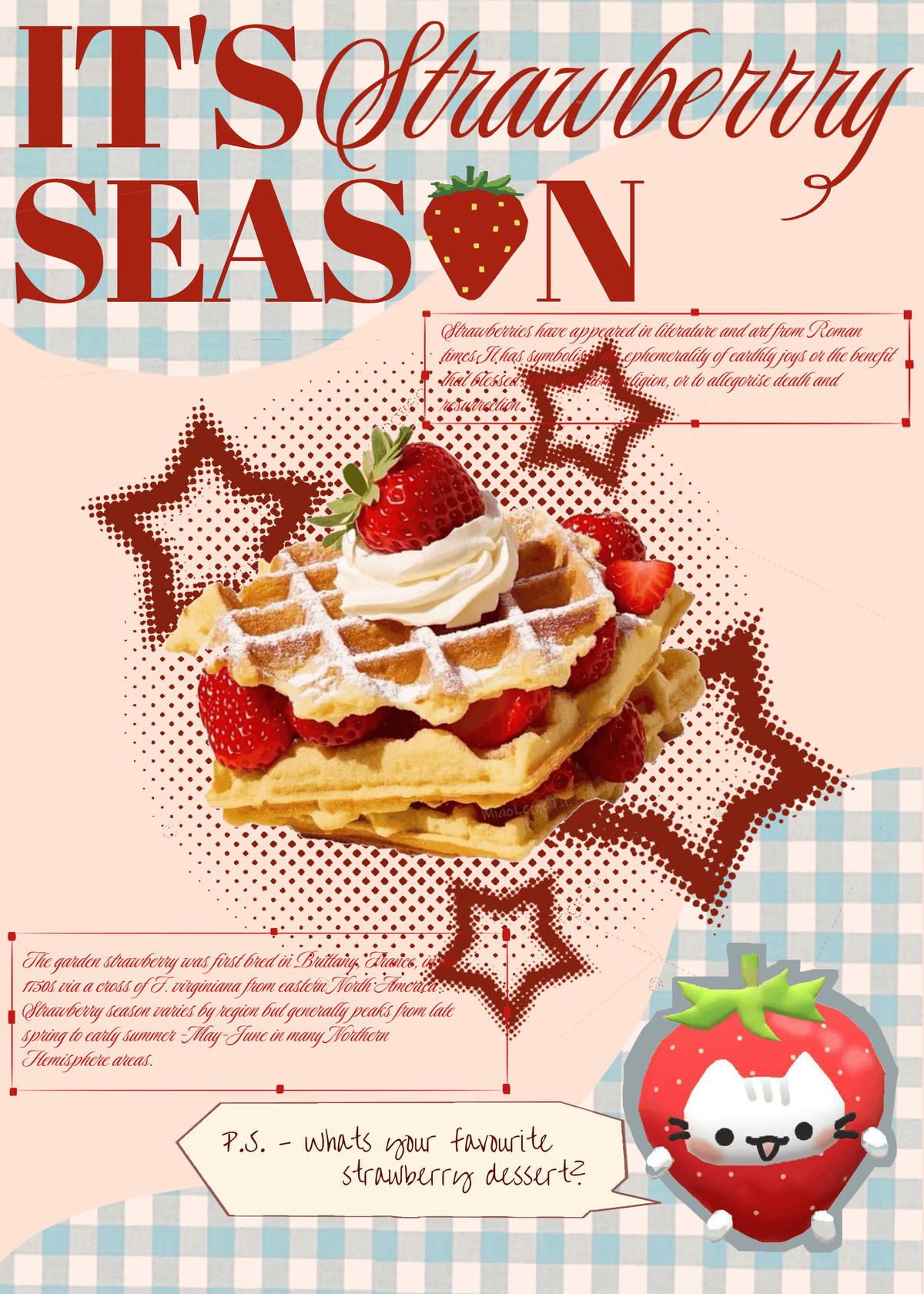 Strawberry season~*.°🍓🍰