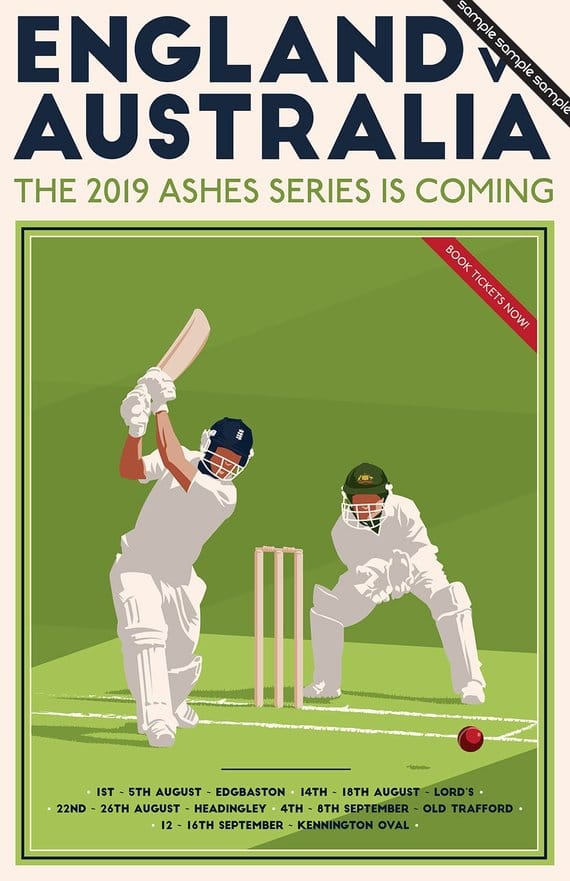 Cricket poster