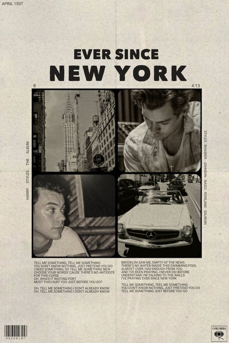 Harry Styles poster