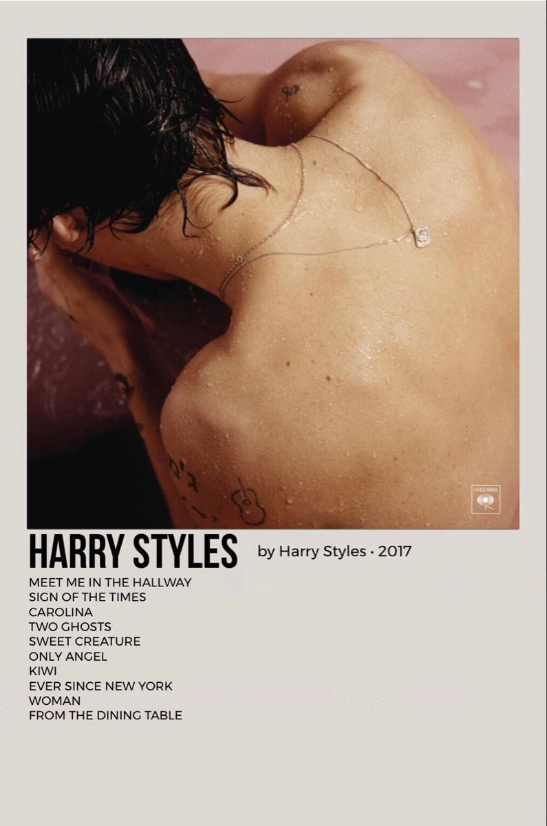 harry styles album poster
