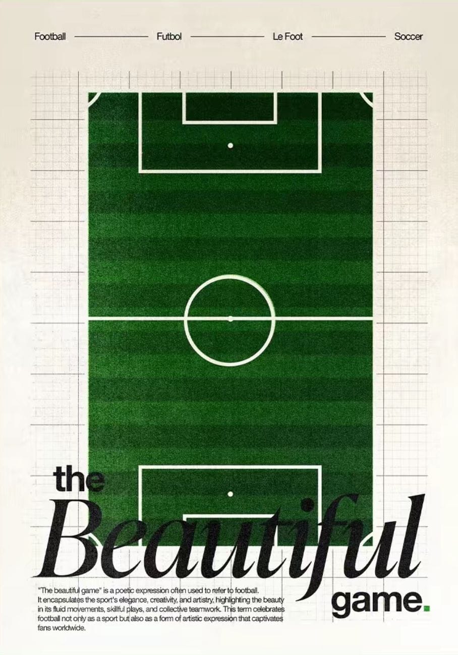 Football poster