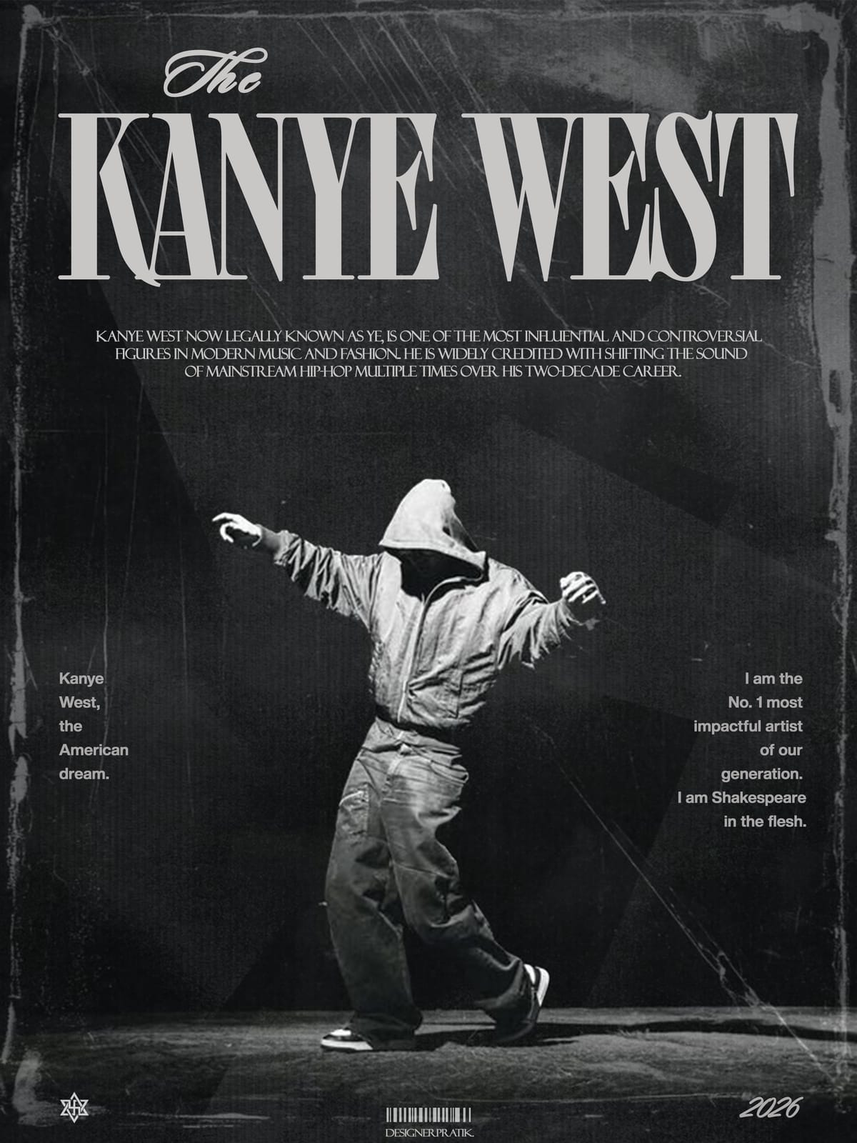 'THE KANYE WEST' Concept Poster no. 1 [28.02.2026]