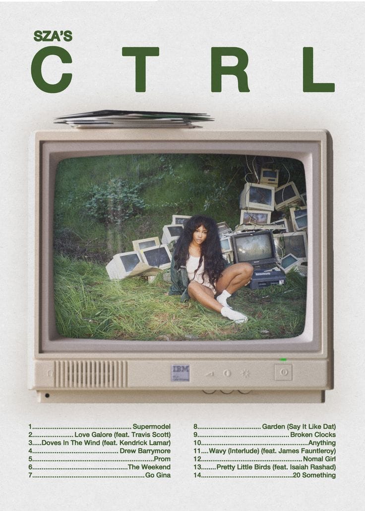 SZA, Ctrl Poster
