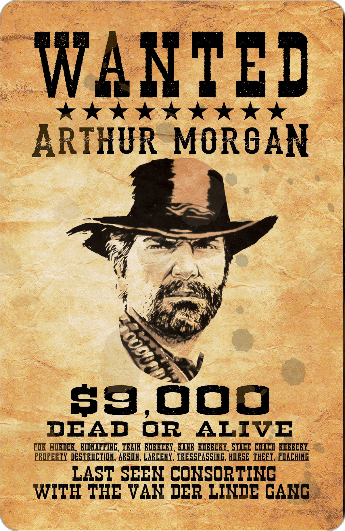 Red Dead Redemption poster