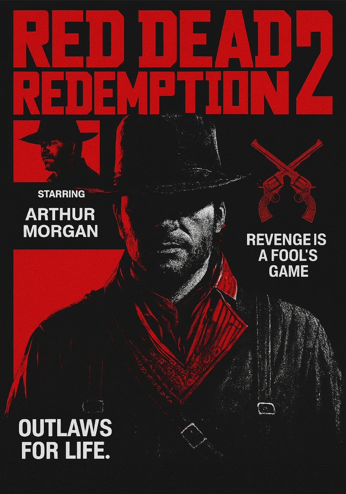 Red Dead Redemption 2 Poster Design