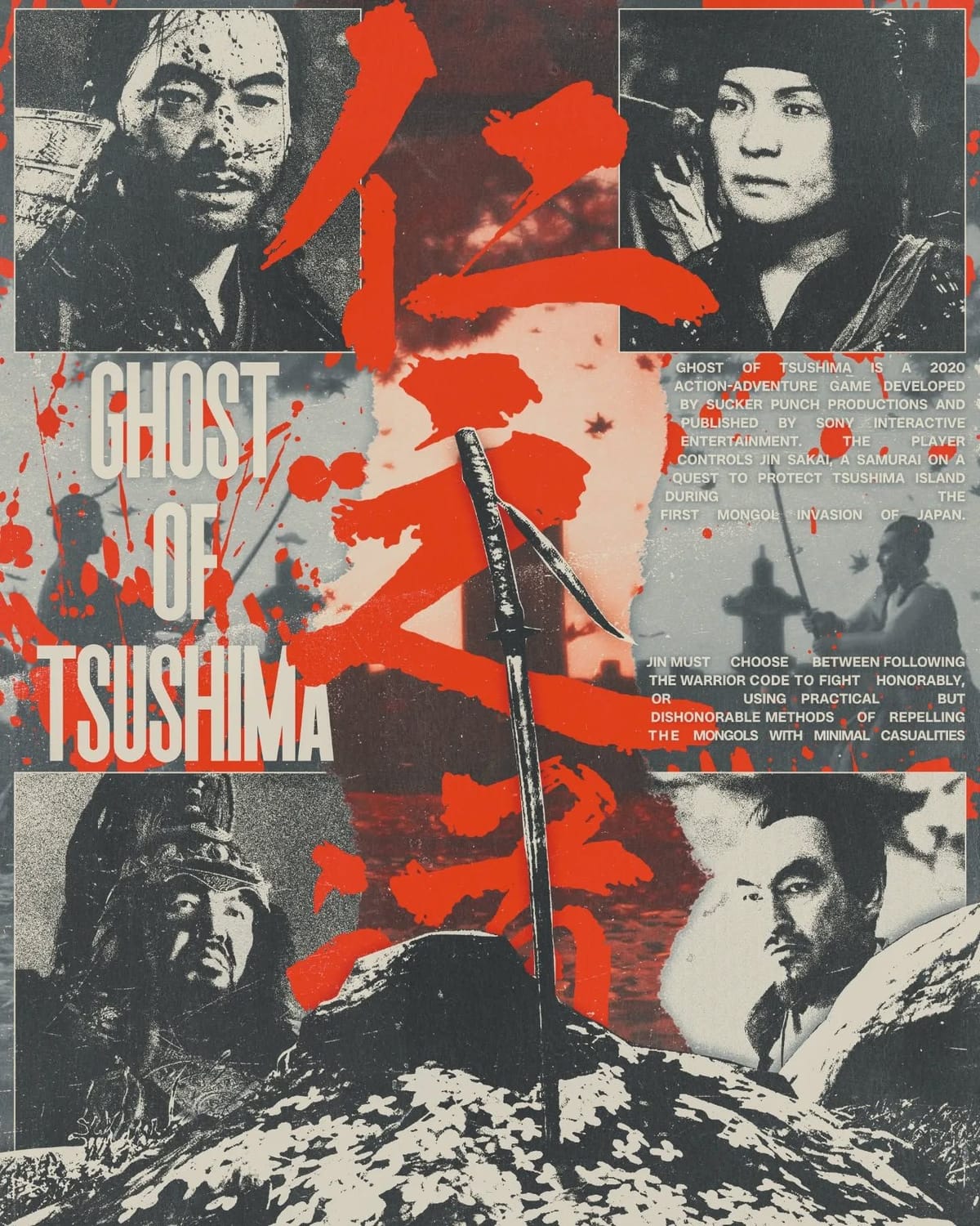 Ghost of Tsushima poster