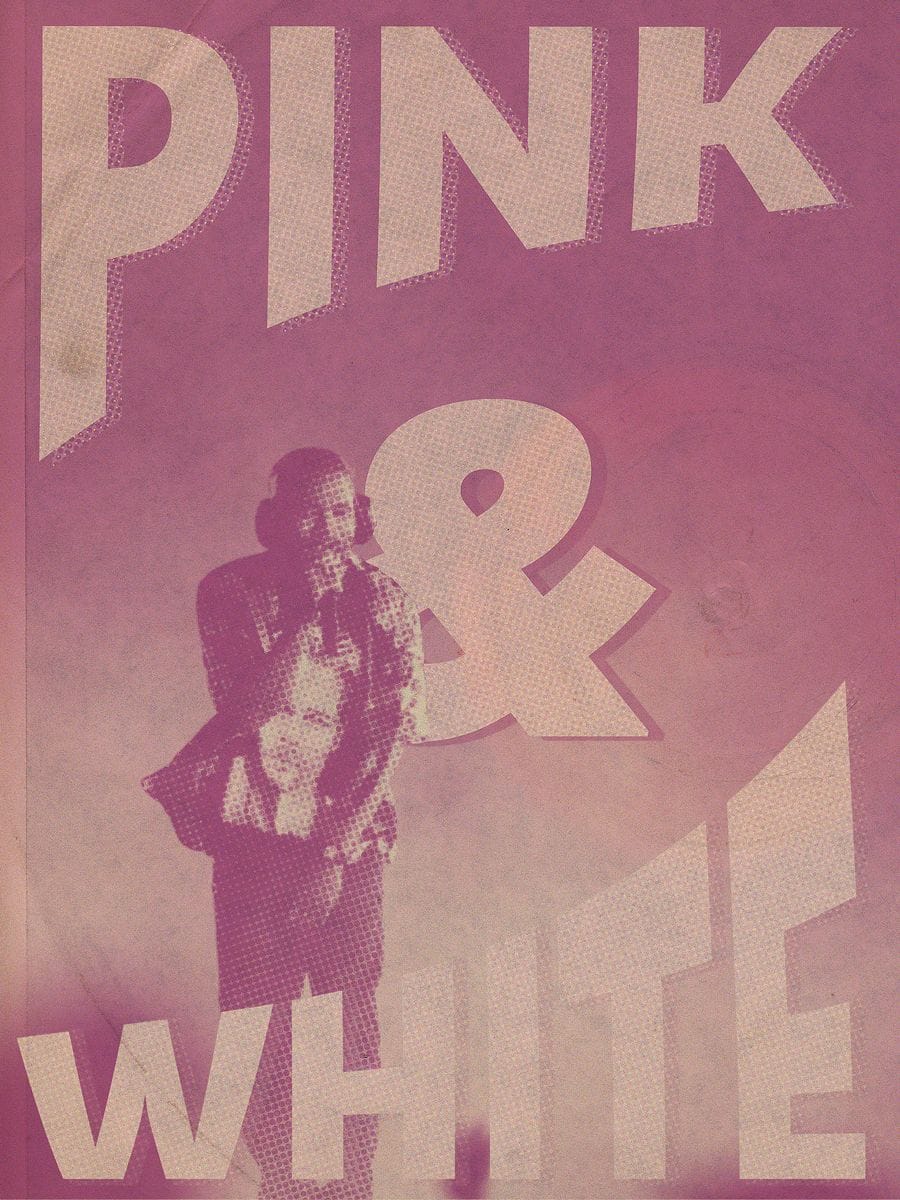 Frank ocean pink and white poster
