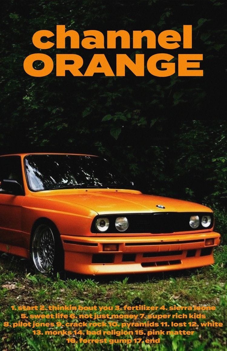 Frank Ocean poster