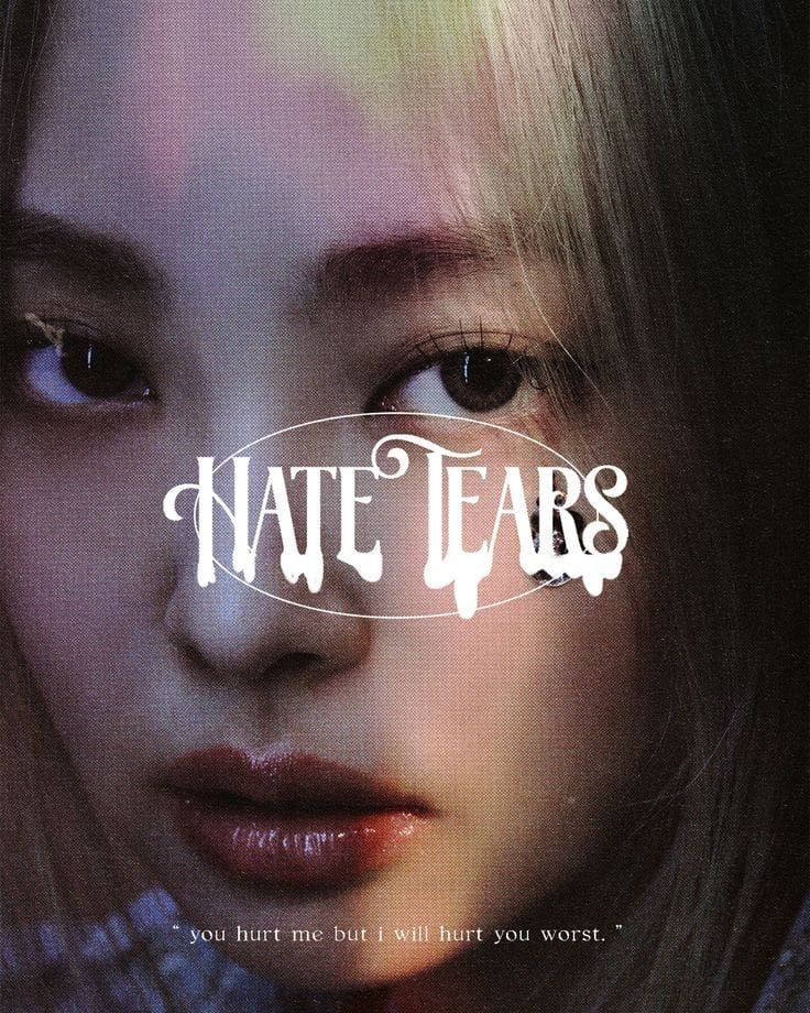 I hate tears poster