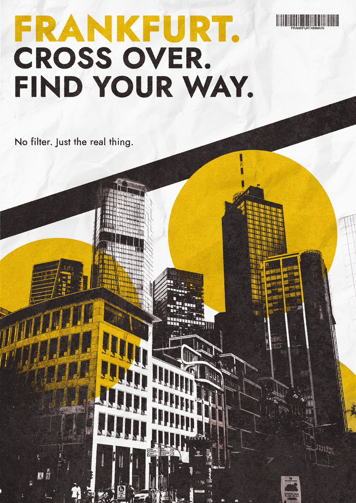 frankfurt city poster