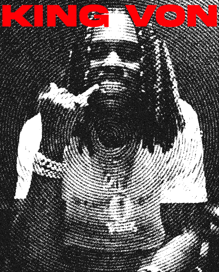 King Von graphic design