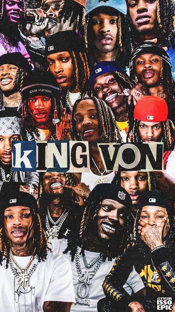 King Von poster