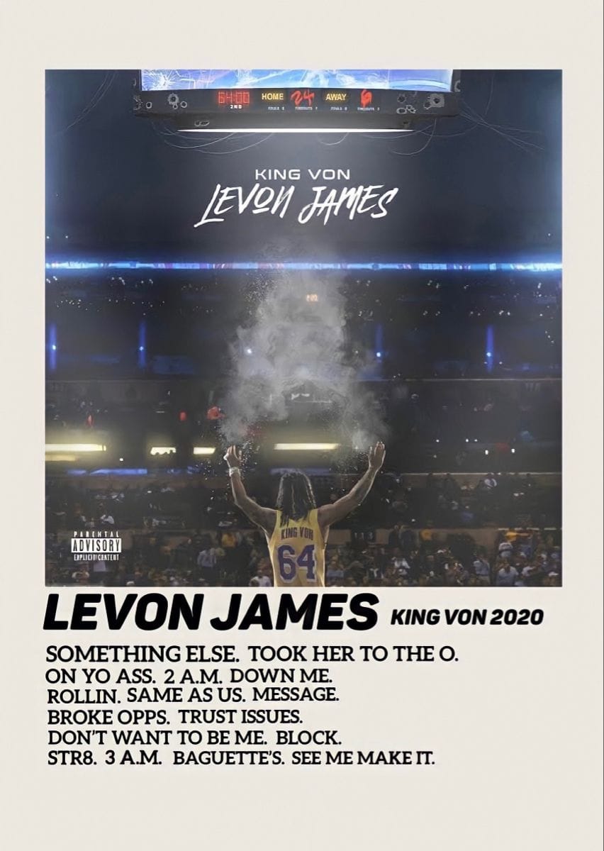 King Von Album Poster