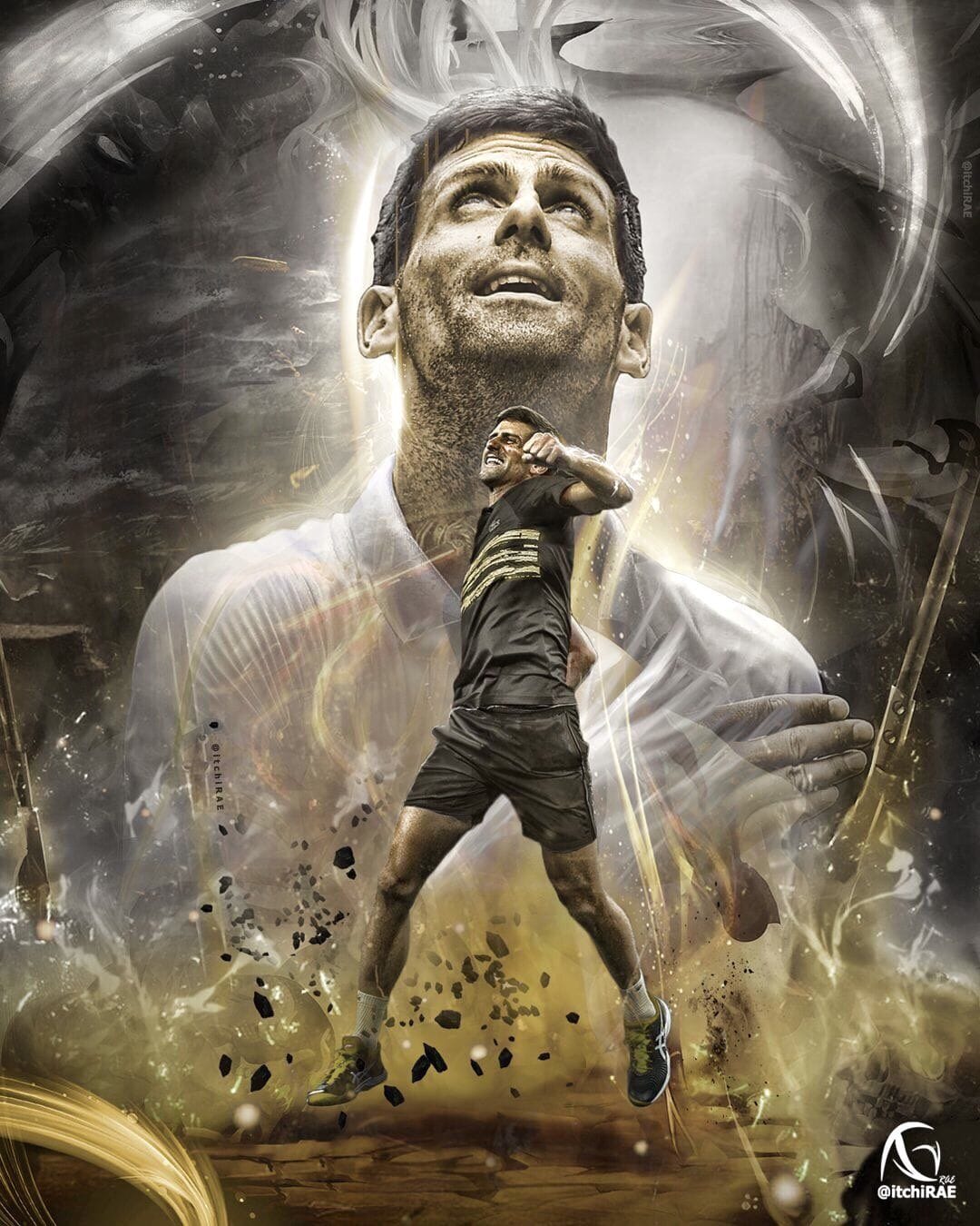 Novak Djokovic poster