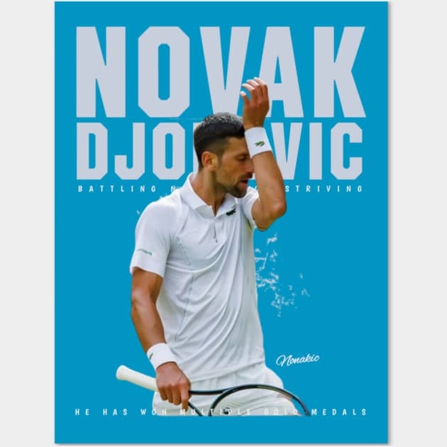 Novak Djokovic Poster