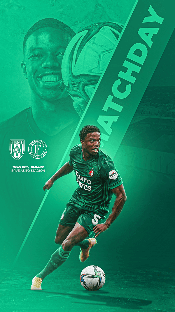 Official football matchday designs | Season 21/22 - Jurian Hanstede