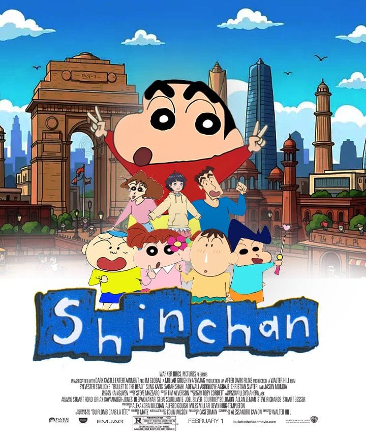 Shinchan India Tour | Fan-Made Poster Design Idea