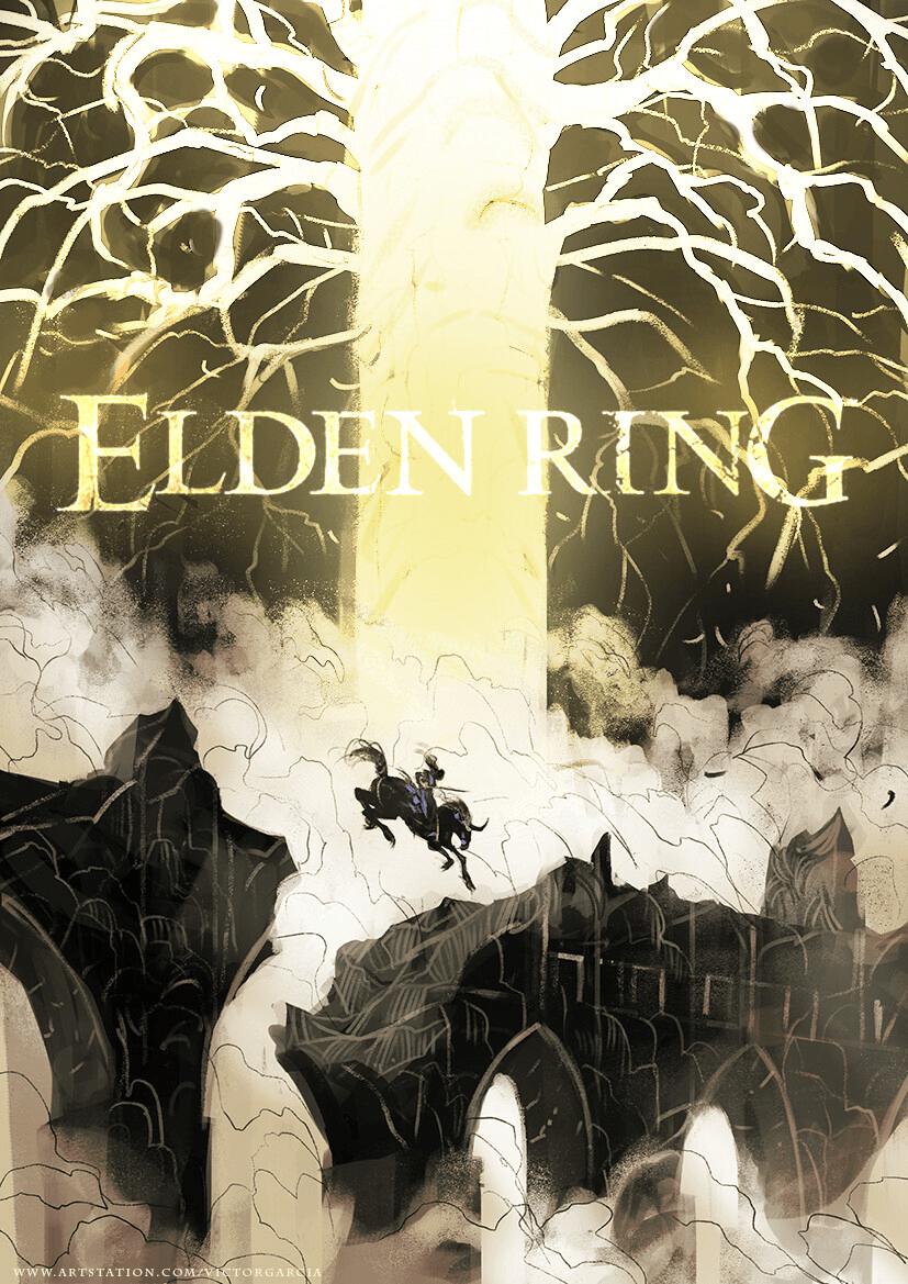 ELDEN RING -FANART- POSTER, Victor Garcia