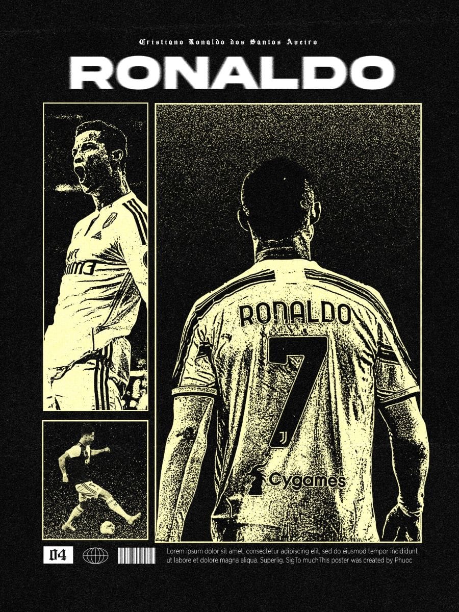 Cristiano Ronaldo Poster